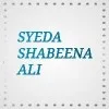 Syeda Shabeena Ali