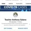 Teacher Anthony Galano