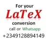 LaTeX Solutions