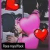 Rose royal Flock